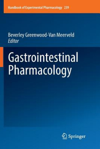 Kniha Gastrointestinal Pharmacology Beverley Greenwood-Van Meerveld