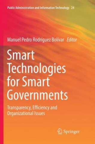 Carte Smart Technologies for Smart Governments Manuel Pedro Rodríguez Bolívar