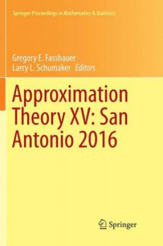 Βιβλίο Approximation Theory XV: San Antonio 2016 Gregory E. Fasshauer