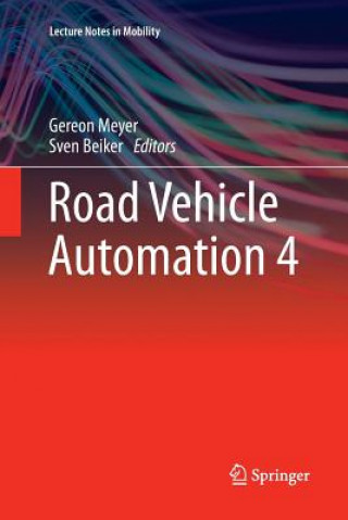 Kniha Road Vehicle Automation 4 Sven Beiker