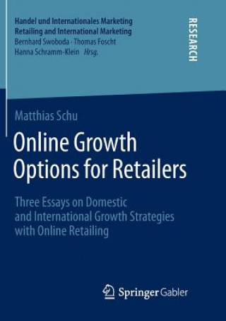 Knjiga Online Growth Options for Retailers Matthias Schu