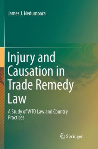 Könyv Injury and Causation in Trade Remedy Law James J. Nedumpara