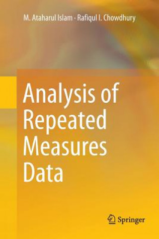 Kniha Analysis of Repeated Measures Data M. Ataharul Islam