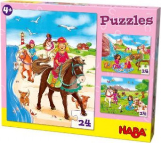 Joc / Jucărie Puzzles Pferdefreundinnen (Kinderpuzzle) Anna-Lena Kühler