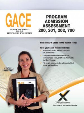 Książka Gace Program Admission Assessment 200, 201, 202, 700 Sharon A Wynne