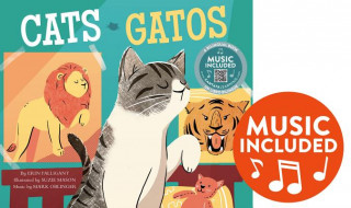 Kniha Cats / Gatos Erin Falligant