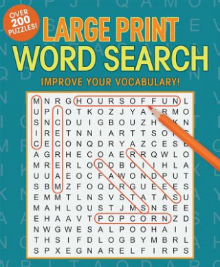 Carte Large Print Word Search Editors of Thunder Bay Press