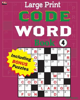 Buch Large Print CODE WORD Book 4 Jaja Books