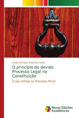Libro O principio do devido Processo Legal na Constituicao Carlos Henrique Generoso Costa