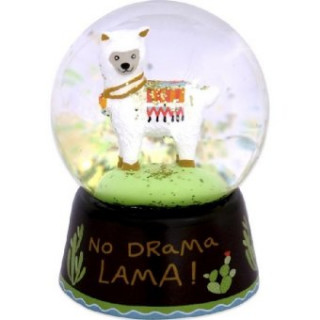 Hra/Hračka H:)PPYlife Traumkugel mit Lama-Motiv "No Drama Lama" 