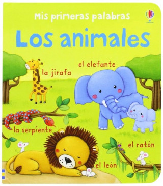 Carte MIS PRIMERAS PALABRAS LOS ANIMALES 