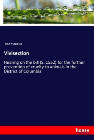 Knjiga Vivisection Anonym