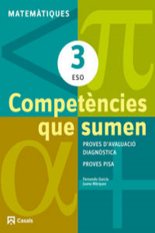 Libro Competències que sumen 3 Eso Matemàtiques 