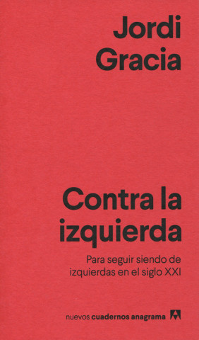 Kniha CONTRA LA IZQUIERDA JORDI GRACIA