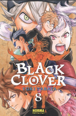 Książka BLACK CLOVER 8 YUKI TABATA