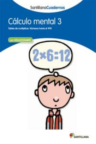 Książka Cálculo mental, 3 Educación Primaria. Cuaderno 