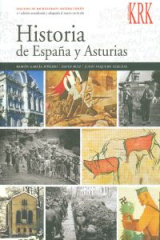 Книга Historia de españa y asturias RAMON GARCIA PIÑEIRO