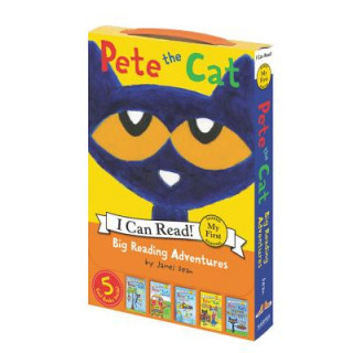 Carte Pete the Cat: Big Reading Adventures: 5 Far-Out Books in 1 Box! James Dean