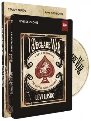 Knjiga I Declare War Study Guide with DVD Levi Lusko