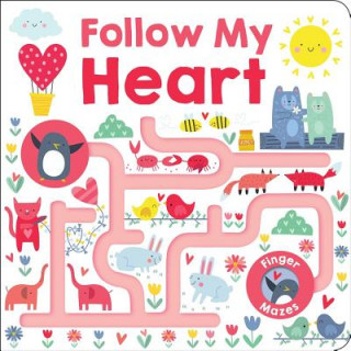 Könyv Maze Book: Follow My Heart Roger Priddy