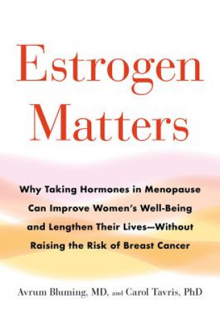 Könyv Estrogen Matters: Why Taking Hormones in Menopause Can Improve Women's Well-Being and Lengthen Their Lives -- Without Raising the Risk o Avrum Bluming