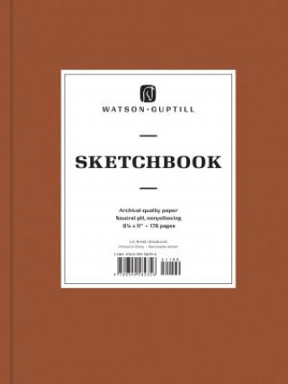 Könyv Large Sketchbook (Chestnut Brown) Watson-Guptill