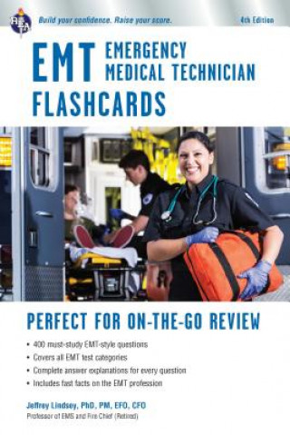 Kniha EMT Flashcard Book, 4th Ed. Jeffrey Lindsey