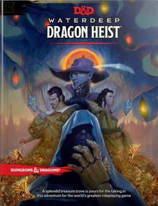 Knjiga D&d Waterdeep Dragon Heist Hc Wizards RPG Team
