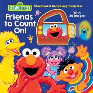 Kniha Sesame Street: Friends to Count On!: Storybook & Carryalong Projector Gina Gold
