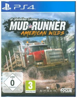 Filmek MudRunner, American Wilds, 1 PS4-Blu-ray Disc 