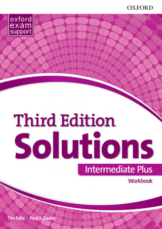 Carte Solutions intermediate plus. Workbook 3ªed 