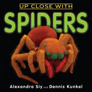 Book Up Close With Spiders Alexandra Siy