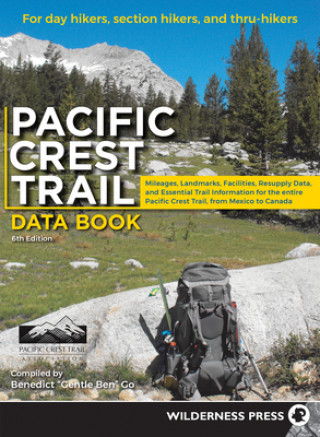 Kniha Pacific Crest Trail Data Book Benedict Go