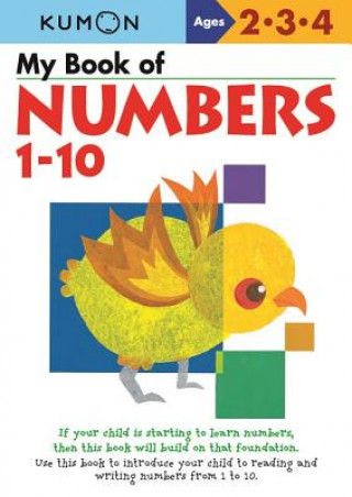 Kniha My Book of Numbers 1-10 Kumon