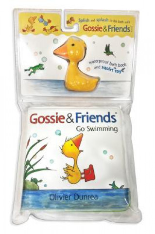 Książka Gossie & Friends Go Swimming Bath Book with Toy [With Toy] Olivier Dunrea