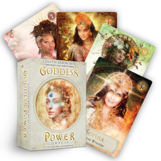 Tiskanica Goddess Power Oracle (Deluxe Keepsake Edition) Colette Baron-Reid