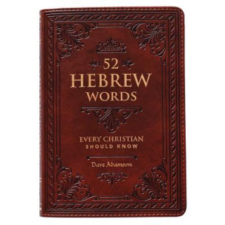 Kniha 52 Hebrew Words David Adamson