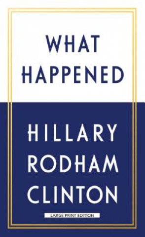Kniha What Happened Hillary Rodham Clinton