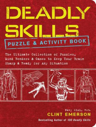 Książka Deadly Skills Puzzle and Activity Book Clint Emerson