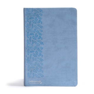 Книга CSB (In)Courage Devotional Bible, Blue Leathertouch: Black Letter, Notetaking Space, Reading Plans, Easy-To-Read Font Csb Bibles by Holman