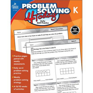 Kniha Problem Solving 4 Today, Grade K: Daily Skill Practice Jennifer B. Stith