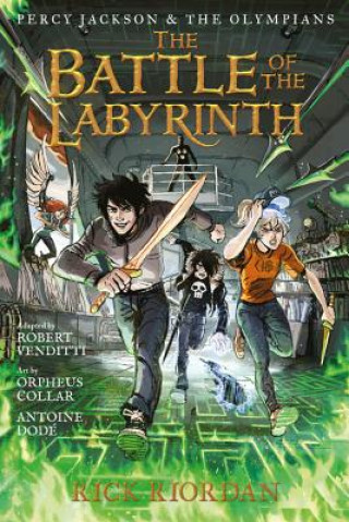 Könyv Percy Jackson and the Olympians: The Battle of the Labyrinth: The Graphic Novel Rick Riordan