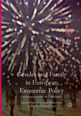 Kniha Gender and Family in European Economic Policy Diana Auth