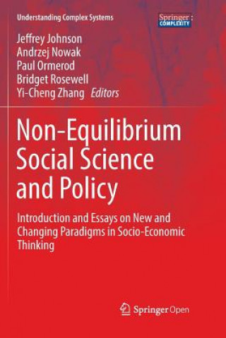 Knjiga Non-Equilibrium Social Science and Policy Jeffrey Johnson