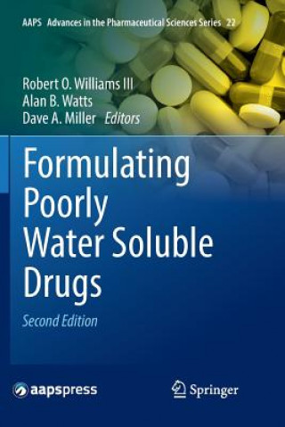 Kniha Formulating Poorly Water Soluble Drugs Dave A. Miller