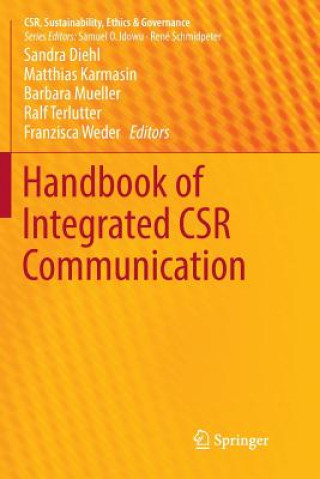 Kniha Handbook of Integrated CSR Communication Sandra Diehl