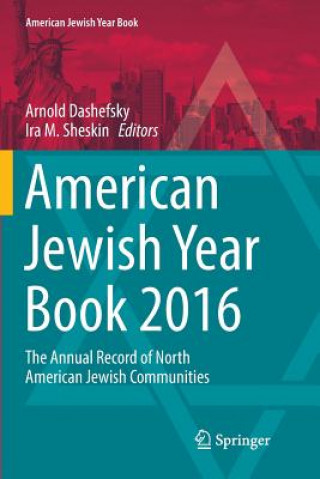 Kniha American Jewish Year Book 2016 Arnold Dashefsky