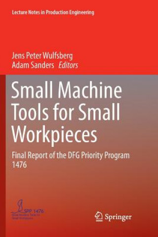 Carte Small Machine Tools for Small Workpieces Adam Sanders