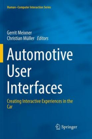 Książka Automotive User Interfaces Gerrit Meixner