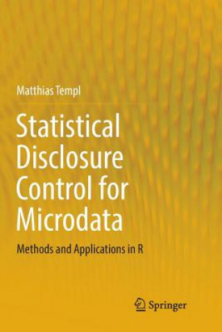 Könyv Statistical Disclosure Control for Microdata Matthias Templ